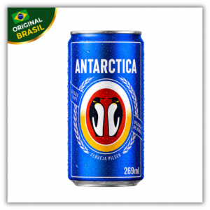 Cerveza Antarctica Pilsen 269 ML en Lata – Cerveza Brasileña Refrescante