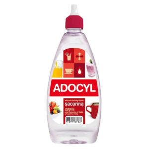 Adoçante Dietético Líquido ADOCYL Sacarina x 200 ml – Endulzante Sin Azúcar de Alto Rendimiento