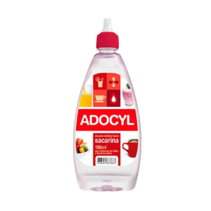 Adoçante Dietético Líquido ADOCYL Sacarina x 100 ml – Endulzante Sin Azúcar