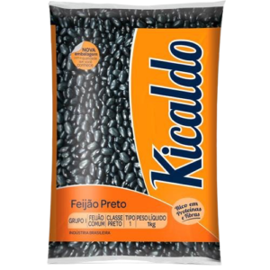 Frijol Negro Kicaldo x 1 kg – Feijão Preto Tradicional Brasileño