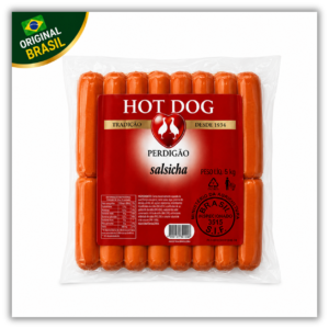 Salsicha HotDog PERDIGAO 500 Gramos reempacada al vacio