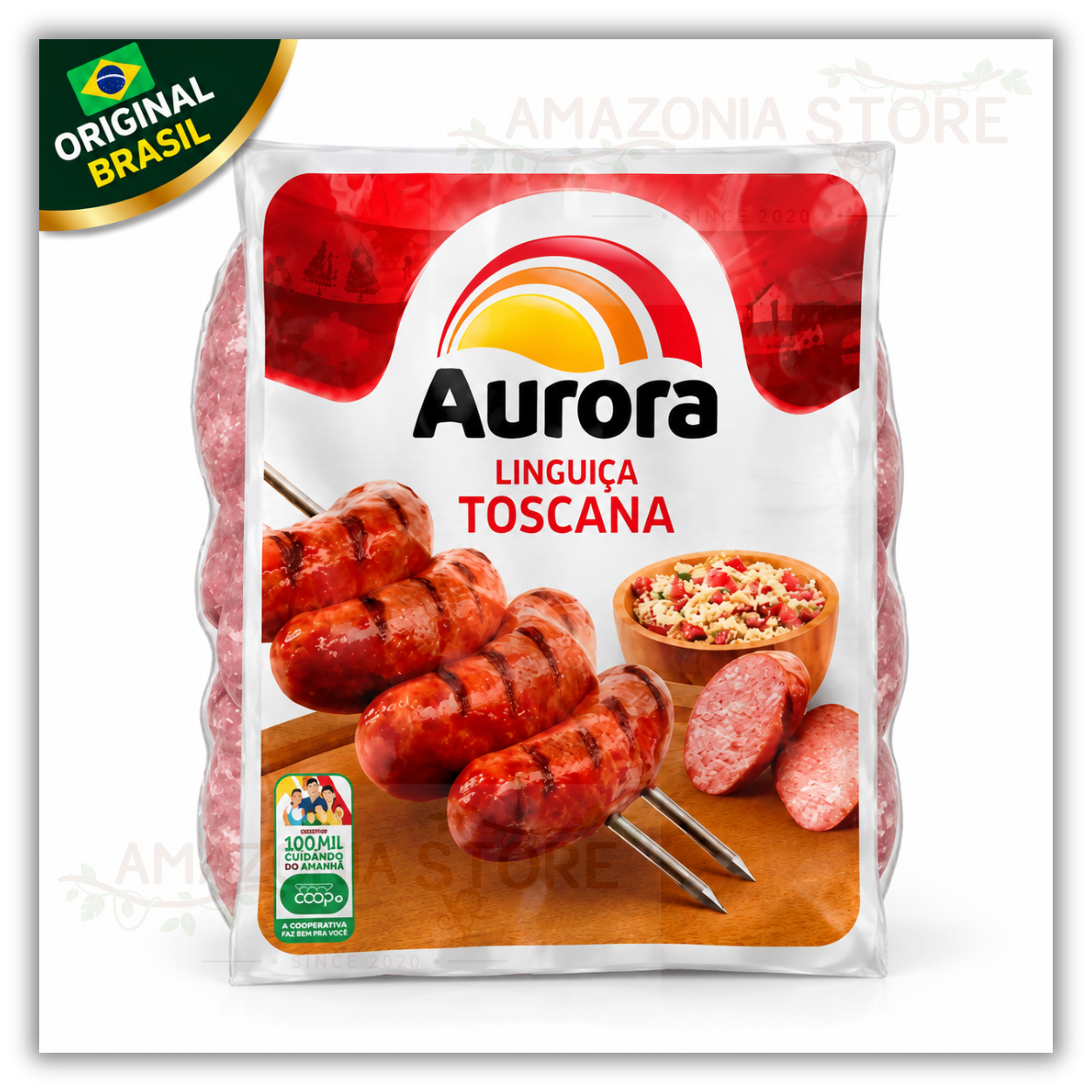 Linguisa Toscana Aurora 700 Gramos