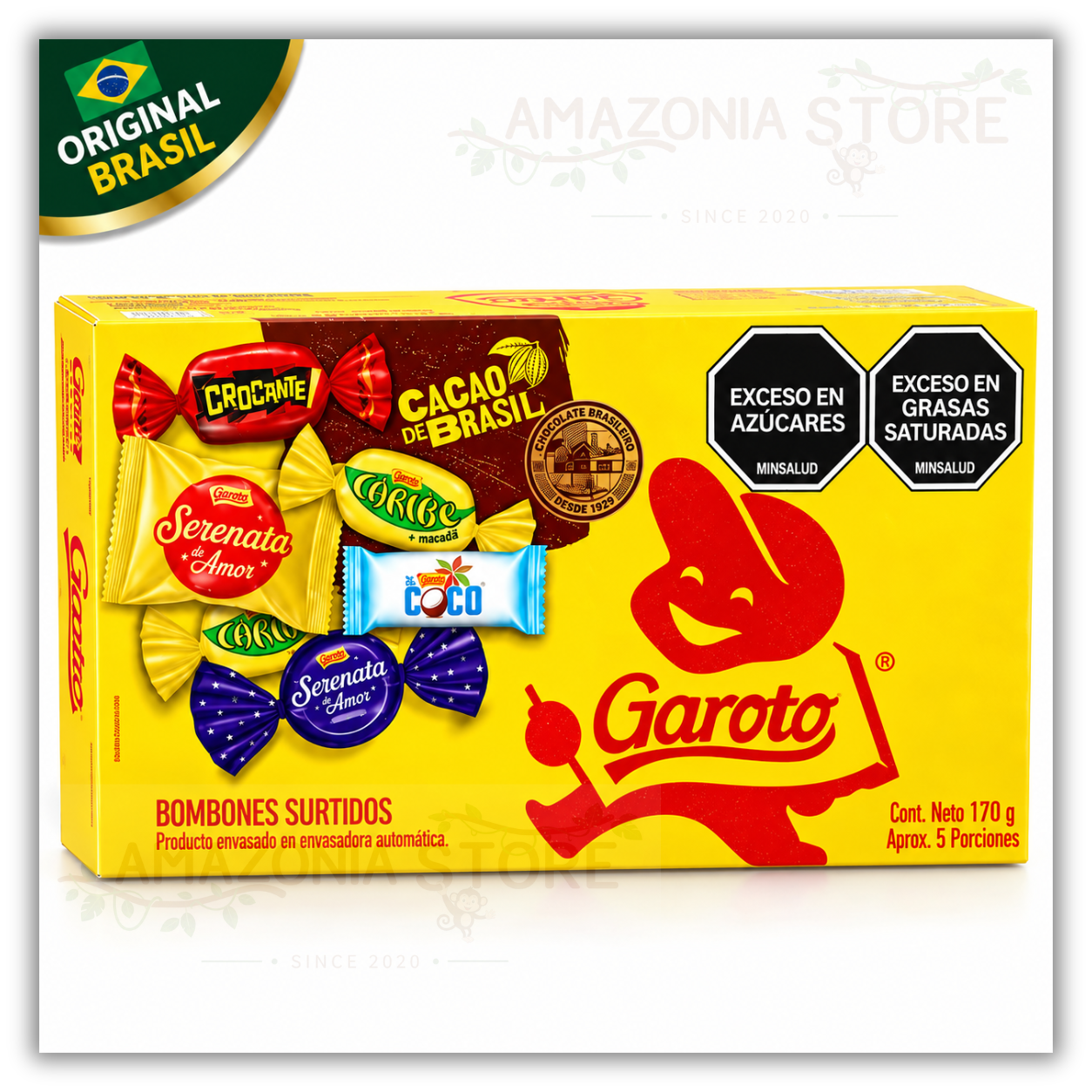 Caja de Bombones Garoto Brasileños 170 g