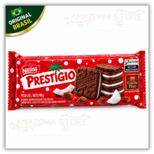Prestígio Biscoito de Chocolate con Coco 140 g